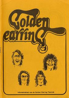 Golden Earring fanclub magazine 1979#1 front cover